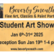 Student Art Show Jan/25 at Meridian Community Centre